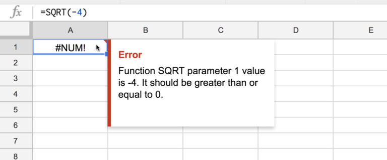 Formula Parse Errors In Google Sheets And How To Fix Them