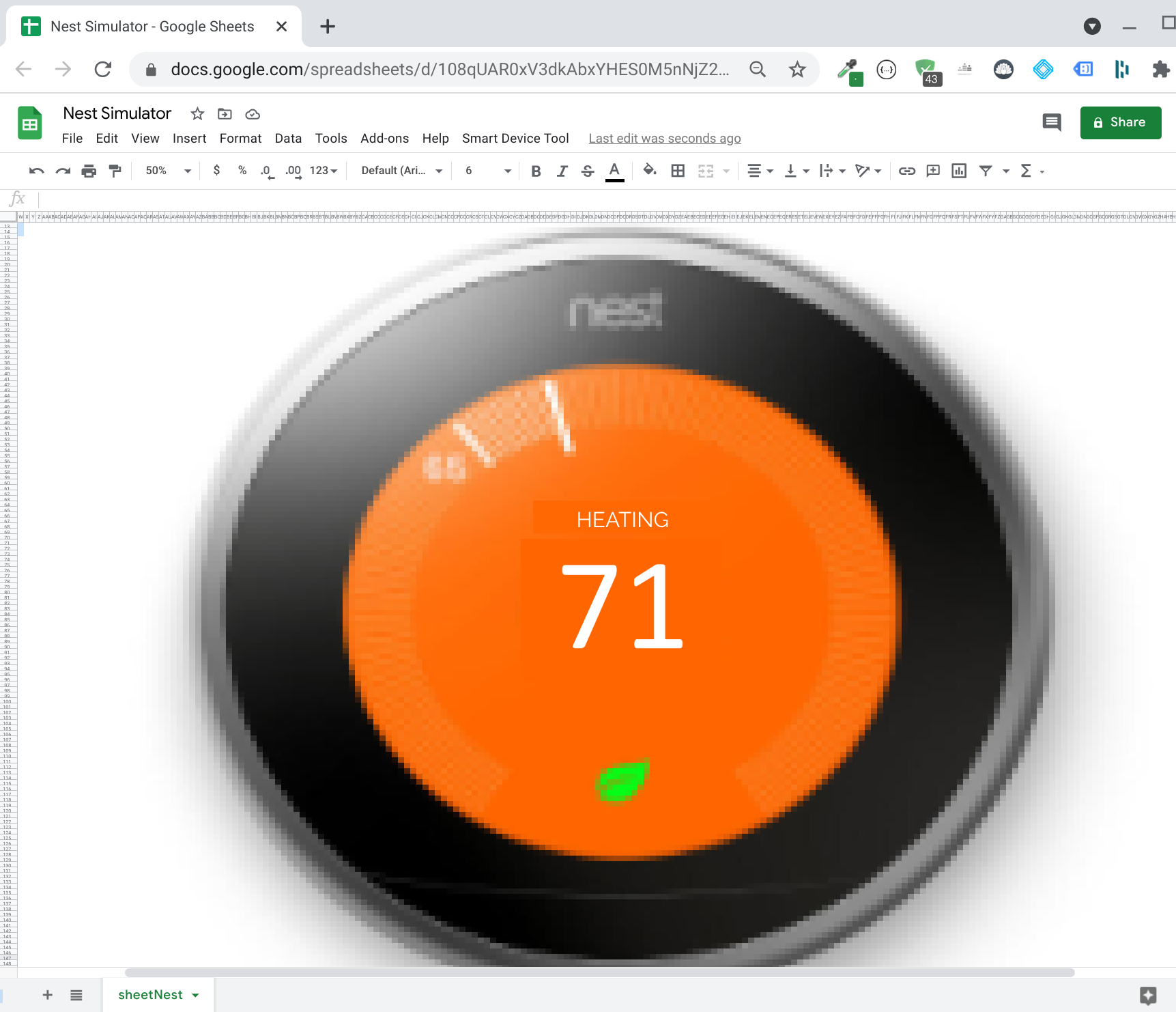 cabine over het algemeen Beperkt Control Your Nest Thermostat And Build A Temperature Logger In Google  Sheets Using Apps Script